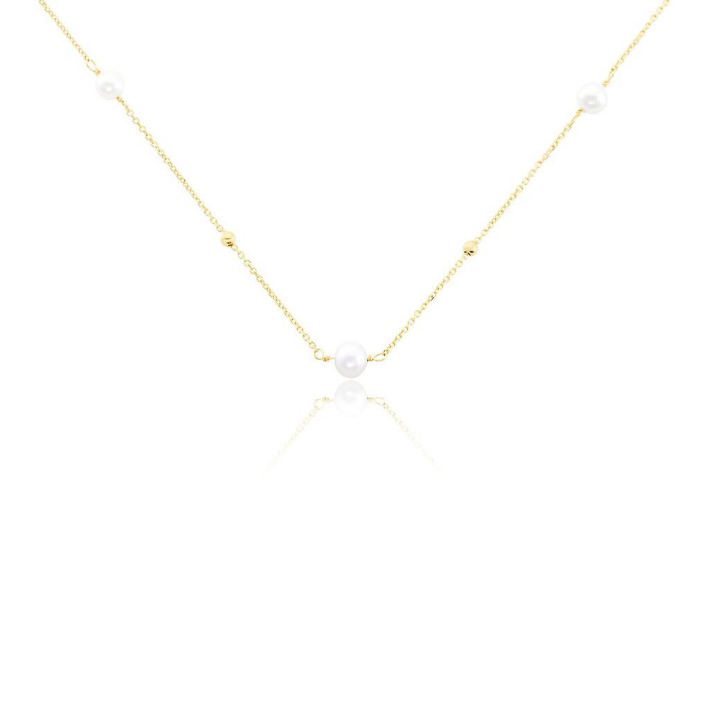 Collier Jolana Or Jaune Perle De Culture - Colliers Femme | Histoire d’Or