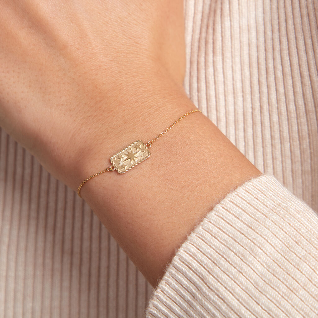 Bracelet Bonne Aventure Or Jaune - Bracelets Femme | Histoire d’Or