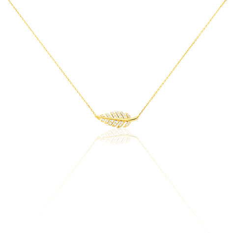 Collier Tourkia Or Jaune Oxyde De Zirconium - Colliers Femme | Histoire d’Or