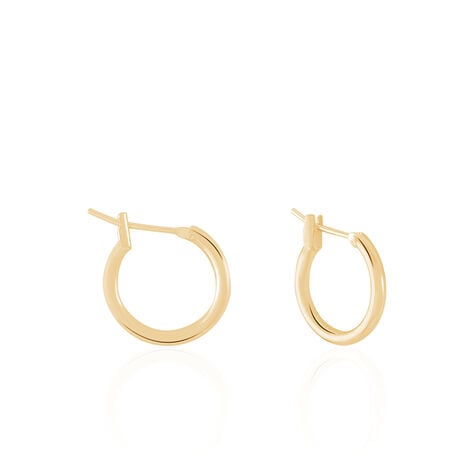 Cr&eacute;oles Ada Plaqu&eacute; Or Jaune - Boucles d'oreilles cr&eacute;oles Femme | Histoire d&rsquo;Or