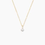 Collier Derby Or Jaune Oxyde De Zirconium - Colliers Femme | Histoire d&rsquo;Or