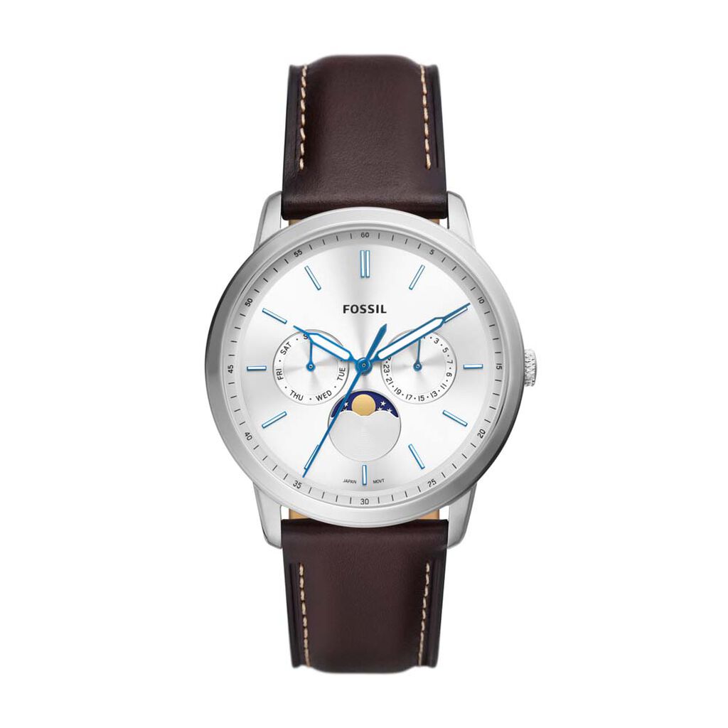 Montre Fossil Neutra Minimalist Argenté - Montres Homme | Histoire d’Or