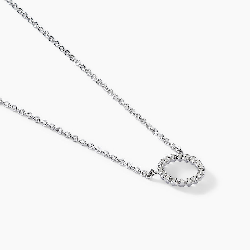 Collier Peytone Argent Blanc - F&ecirc;te des m&egrave;res Femme | Histoire d&rsquo;Or