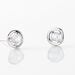 Boucles D'oreilles Puces Argent Blanc Laureto Oxydes De Zirconium - Boucles d'oreilles fantaisie Femme | Histoire d’Or