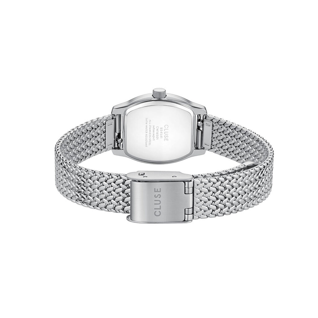 Montre Cluse Tonnette Mini Blanc - F&ecirc;te des m&egrave;res Femme | Histoire d&rsquo;Or