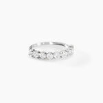 Alliance Marlin Or Blanc Oxyde De Zirconium - Alliances Femme | Histoire d&rsquo;Or