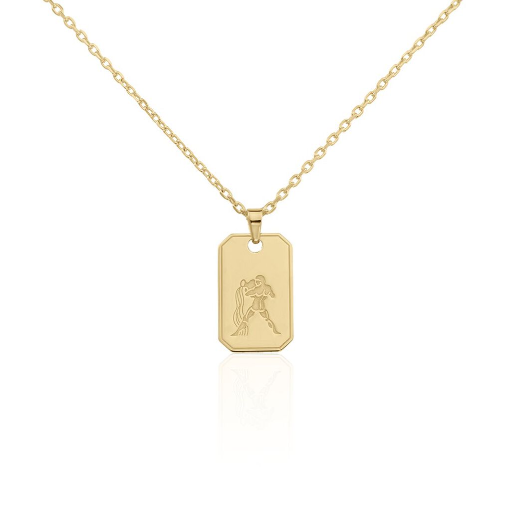 Collier Plaqué Or Quintien - Colliers Zodiaque Homme | Histoire d’Or