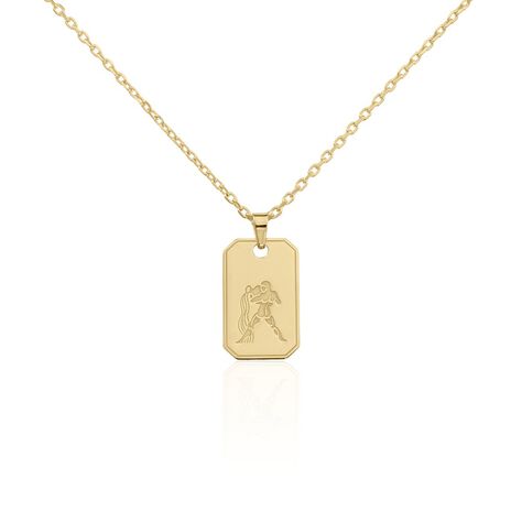 Collier Plaqué Or Quintien - Colliers Zodiaque Homme | Histoire d’Or