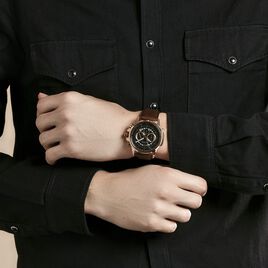 Montre Pierre Lannier Sentinelle Noir - Montres Homme | Histoire d’Or