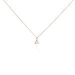 Collier Lorena Argent Rose Oxyde De Zirconium - Colliers fantaisie Femme | Histoire d&rsquo;Or