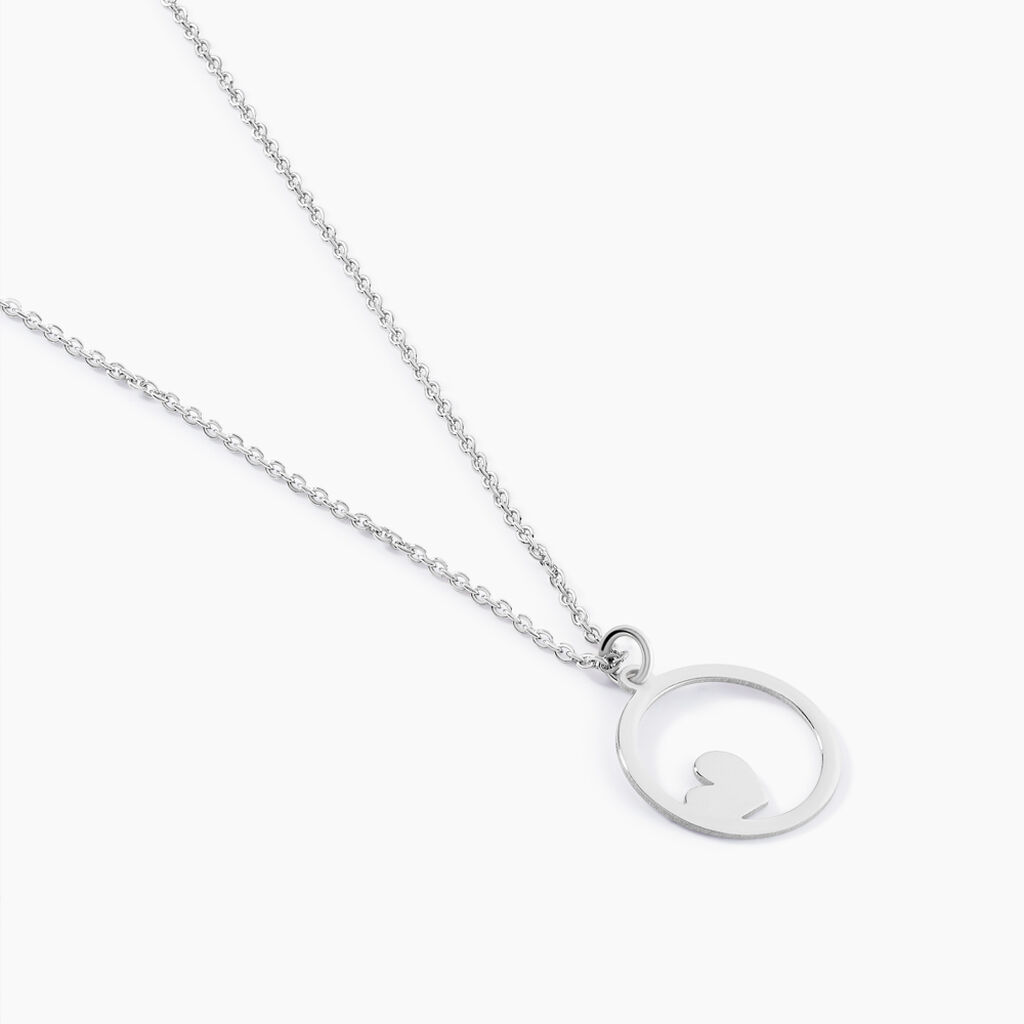 Collier Joya Argent Blanc - Colliers fantaisie Femme | Histoire d’Or
