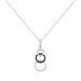 Collier Liyana Argent Blanc Oxyde De Zirconium - Colliers fantaisie Femme | Histoire d’Or