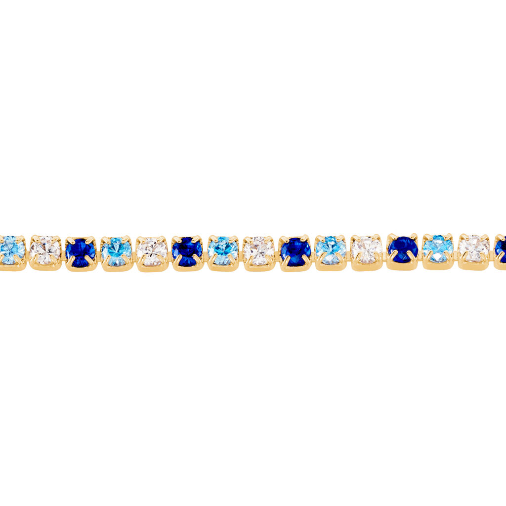 Bracelet Zoelia Plaqué Or Jaune Pierres De Synthèse - Bracelets Femme | Histoire d’Or