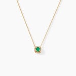 Collier Cosimo Or Jaune Emeraude Diamant - Colliers Femme | Histoire d&rsquo;Or