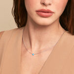 Collier Parad'eyes Argent Blanc - Colliers fantaisie Femme | Histoire d&rsquo;Or