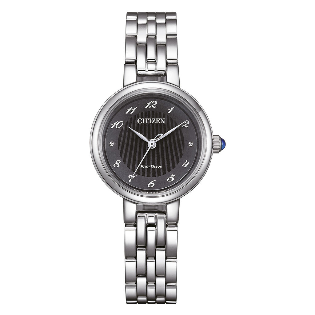 Montre Citizen L Round Noir - Montres Femme | Histoire d’Or