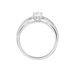 Bague Solitaire Stockholm Or Blanc Diamant Synthetique - Bagues solitaires Femme | Histoire d’Or
