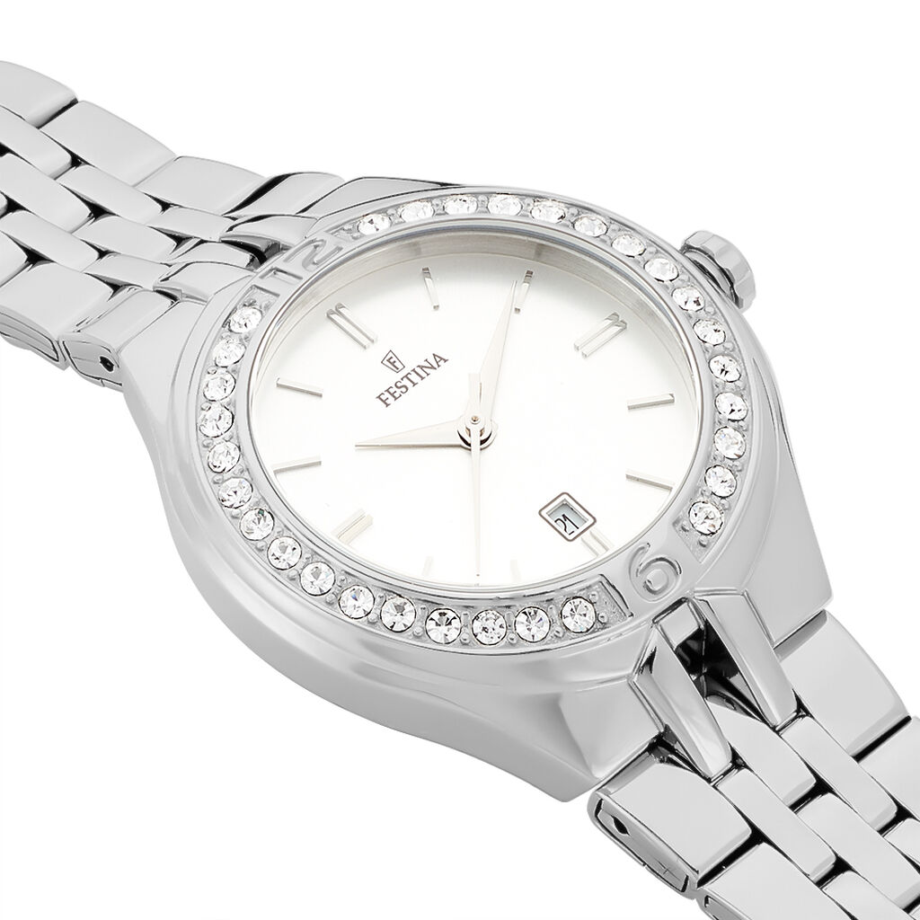 Montre Festina Mademoiselle Blanc - Montres Femme | Histoire d’Or