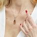 Collier Wahiba Argent Blanc Ambre - Colliers fantaisie Femme | Histoire d’Or
