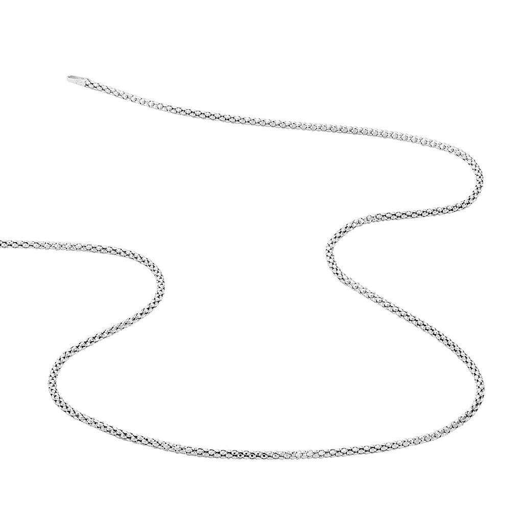 Collier Nahila Argent Blanc - Chaines Femme | Histoire d&rsquo;Or