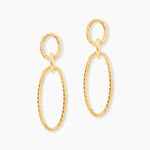 Boucles D'Oreilles Pendantes Franklyn Or Jaune - Boucles d'oreilles pendantes Femme | Histoire d&rsquo;Or