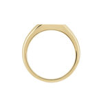 Chevali&egrave;re Plaqu&eacute; Or Jaune Steven Email Noir - Chevali&egrave;res Homme | Histoire d&rsquo;Or