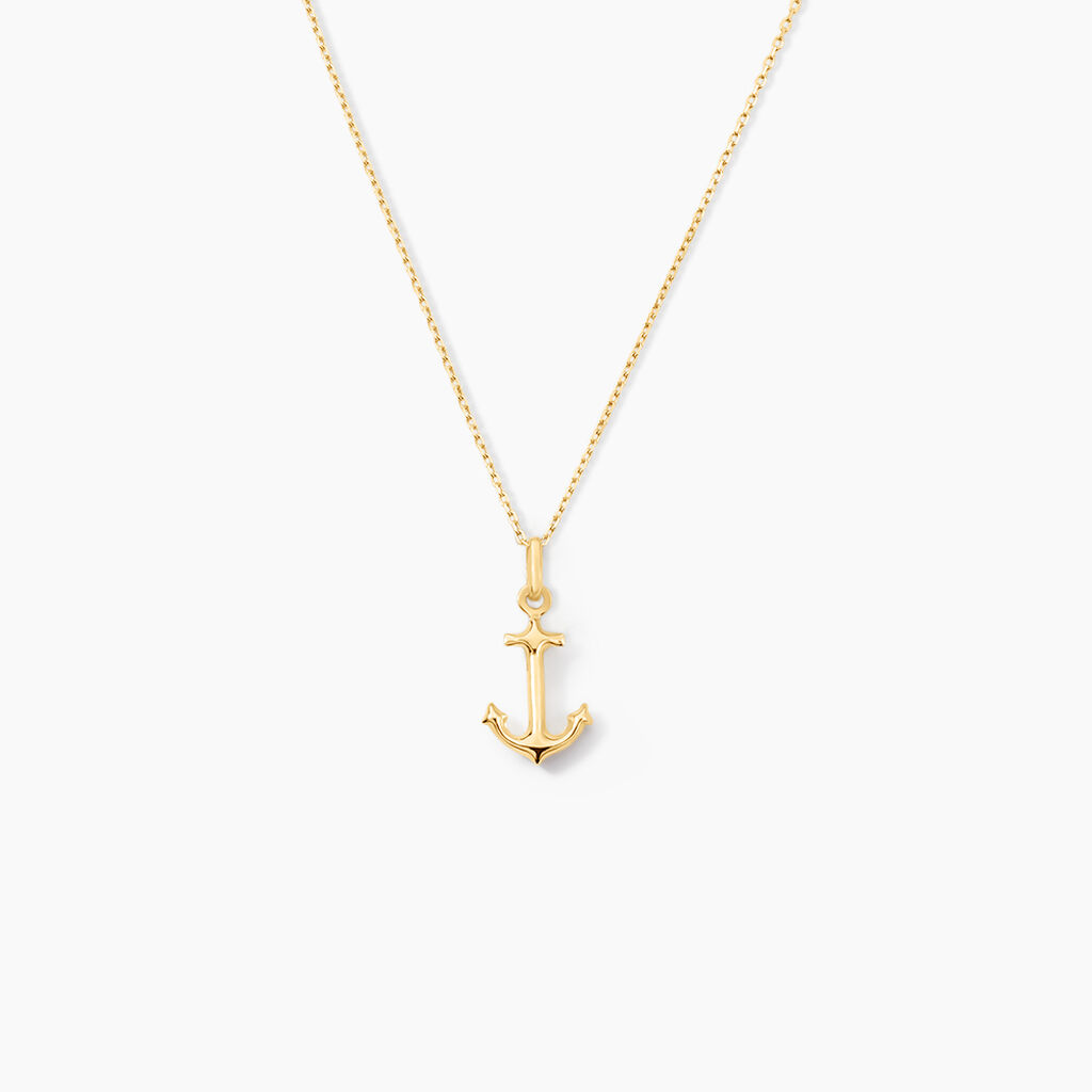 Pendentif Edouarda Ancre Or Jaune - Pendentifs Femme | Histoire d’Or