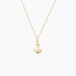 Pendentif Edouarda Ancre Or Jaune - Pendentifs Femme | Histoire d&rsquo;Or