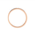 Alliance Hevan Ruban Or Bicolore - Alliances Unisex | Histoire d&rsquo;Or