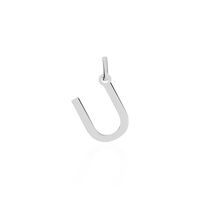 Pendentif Ionia Lettre Or Blanc