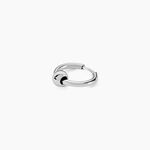 Cr&eacute;ole Unitaire Pino Acier Blanc - Piercings d'oreilles Homme | Histoire d&rsquo;Or