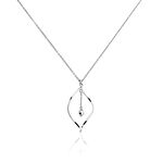 Collier Melaine Argent Blanc - Colliers fantaisie Femme | Histoire d&rsquo;Or