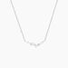 Collier Eclat d'Aurore Argent Blanc Oxyde De Zirconium - Colliers fantaisie Femme | Histoire d’Or