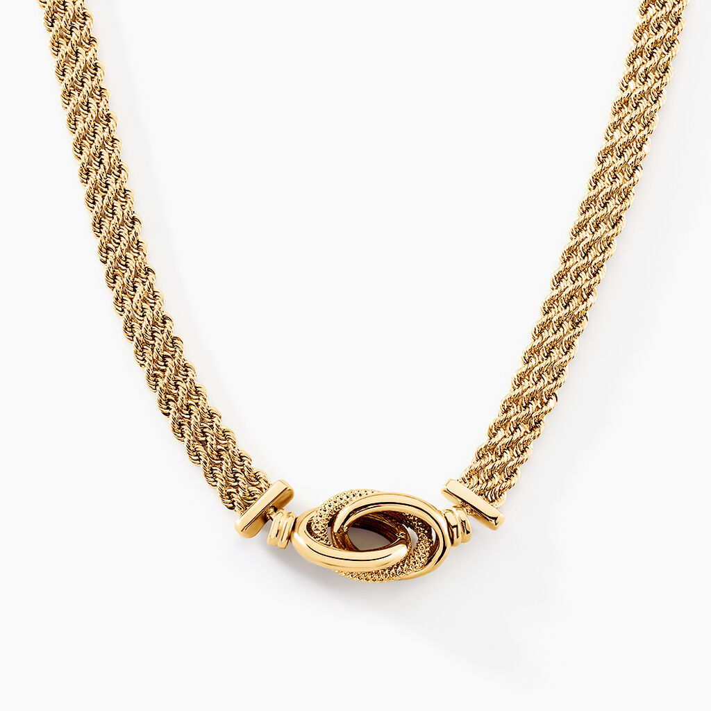 Collier Cordelia Or Jaune - Bijoux sans pierre Femme | Histoire d&rsquo;Or