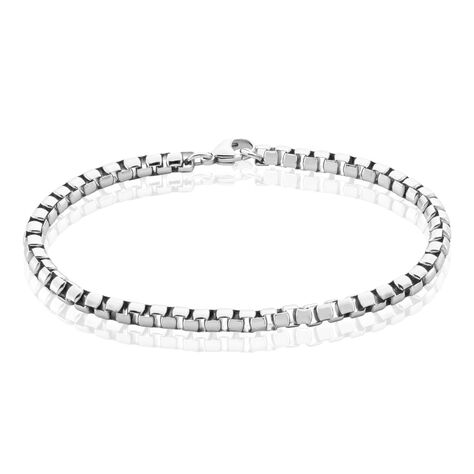 Bracelet Argent Blanc Gustin - Bracelets chaîne Homme | Histoire d’Or