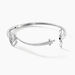 Bracelet Jonc Veronike Argent Blanc Oxyde De Zirconium - Bracelets joncs Femme | Histoire d’Or