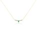 Collier Emeald Is The New Black Or Jaune Emeraude Diamant - Colliers Femme | Histoire d’Or