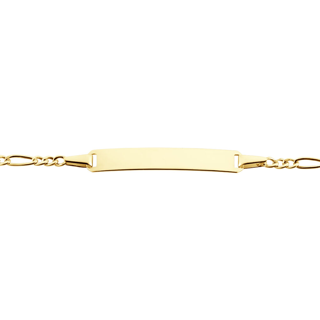 Bracelet Identité Bébé Bartolomee Or Jaune - Bracelets Communion Enfant | Histoire d’Or