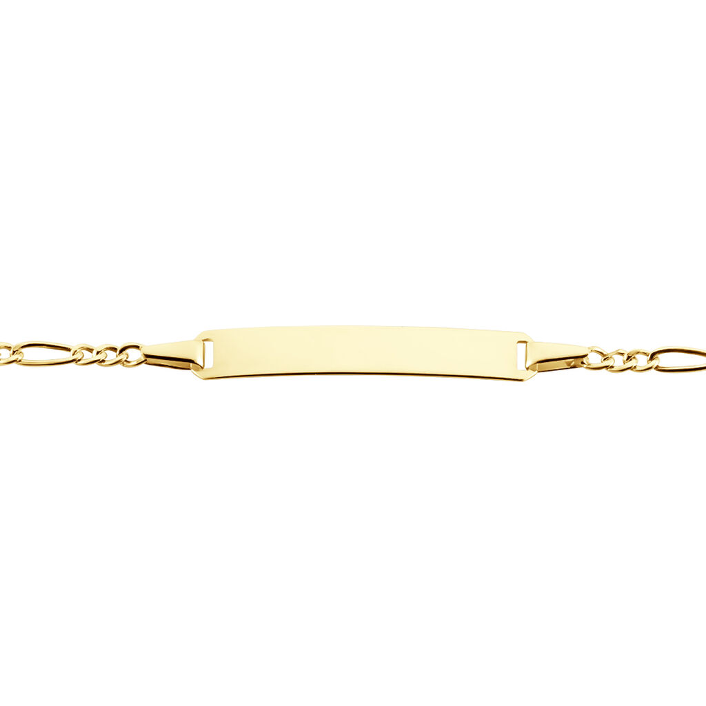 Bracelet Identite Bebe Or Jaune Bartolomee - Bracelets Communion Enfant | Histoire d’Or