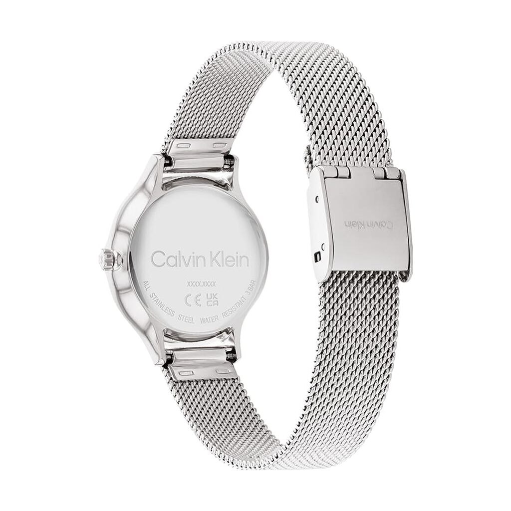 Montre Calvin Klein Timeless 2h Argent - Montres Femme | Histoire d&rsquo;Or