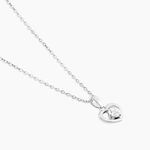 Collier Nalan Argent Blanc Oxyde De Zirconium - F&ecirc;te des m&egrave;res Femme | Histoire d&rsquo;Or