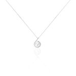Collier Lucinda Or Blanc Perle De Culture Et Oxyde De Zirconium - Colliers Femme | Histoire d&rsquo;Or