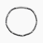 Bracelet Naturel Autres Noir H&eacute;matite - F&ecirc;te des p&egrave;res Homme | Histoire d&rsquo;Or