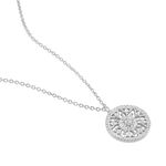 Collier Brunilda Argent Blanc Oxyde De Zirconium - Colliers fantaisie Femme | Histoire d&rsquo;Or