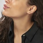 Boucles D'oreilles Puces Albiorica Or Jaune - Clous d'oreilles Femme | Histoire d&rsquo;Or