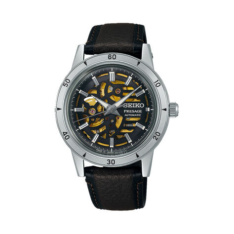 Montre Seiko Presage Marron - Montres Homme | Histoire d’Or