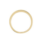 Bague Vitoria Plaqu&eacute; Or Jaune Oxyde De Zirconium - Bagues avec pierre Femme | Histoire d&rsquo;Or