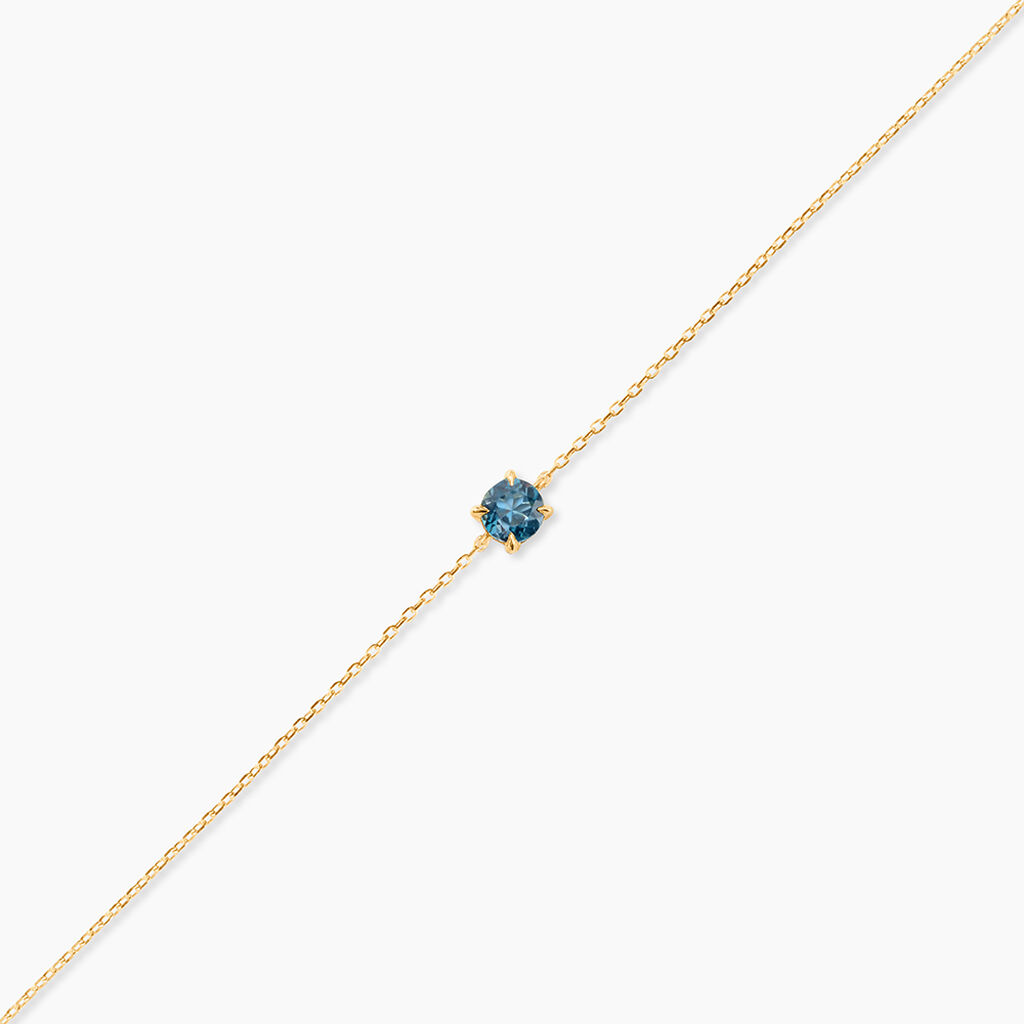 Bracelet Sa&iuml;da Or Jaune Topaze - Bracelets Femme | Histoire d&rsquo;Or