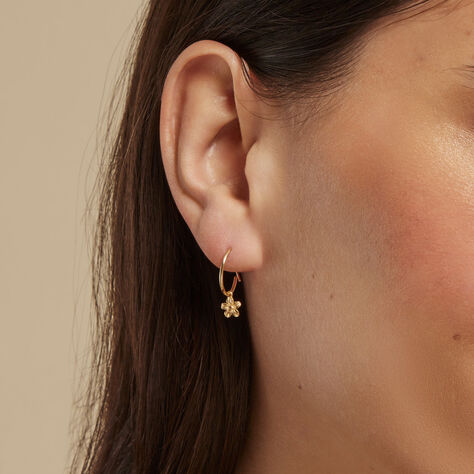 Créoles Rorie Or Jaune - Boucles d'oreilles créoles  | Histoire d’Or