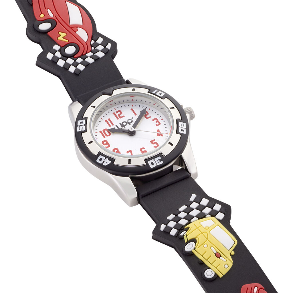 Montre Upp Voiture Blanc - Montres Enfant | Histoire d&rsquo;Or